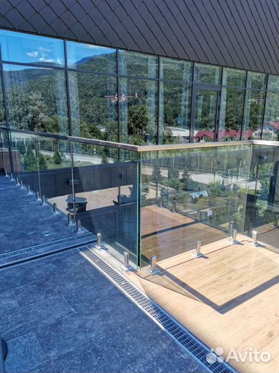 Перила, навесы, пандус, лестницы, из нержавейки