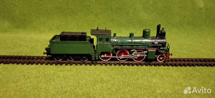 Железная дорога. Паровоз Нв 1 87 но