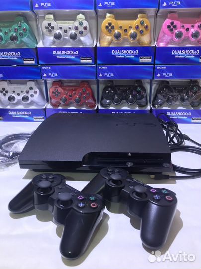 Sony PS3 slim прошитая 320 Gb
