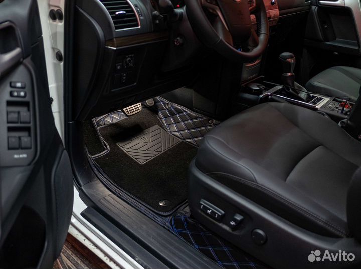 Коврик в багажник на Toyota prado