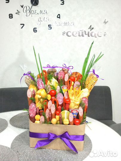 Мужские букеты съедобные на 23февраля