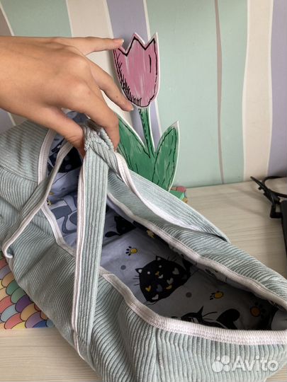 Переноска для кукол или плюшевых игрушек)