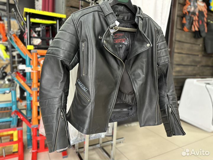 Куртка (спорт) rush sandora женская кожа размер S