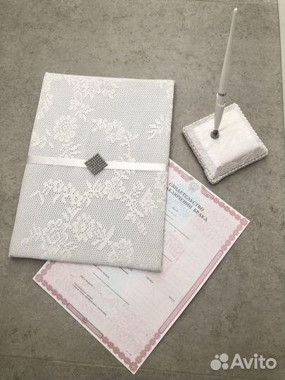 Папка для свидетельства о браке