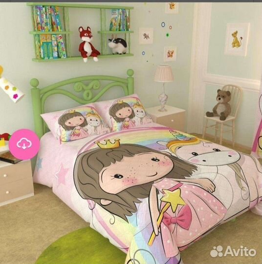 Детское постельное белье для девочки