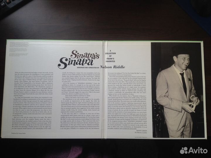 Frank sinatra. sinatra'S. LP US mfsl №0002635