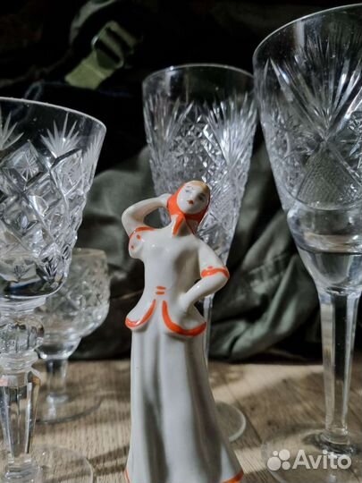 Фарфоровые статуэтки СССР плясунья