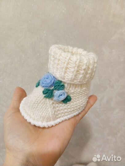 Пинетки вязаные