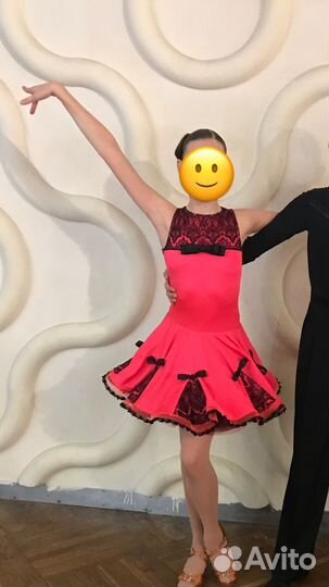 Платье для бальных танцев латина ю1