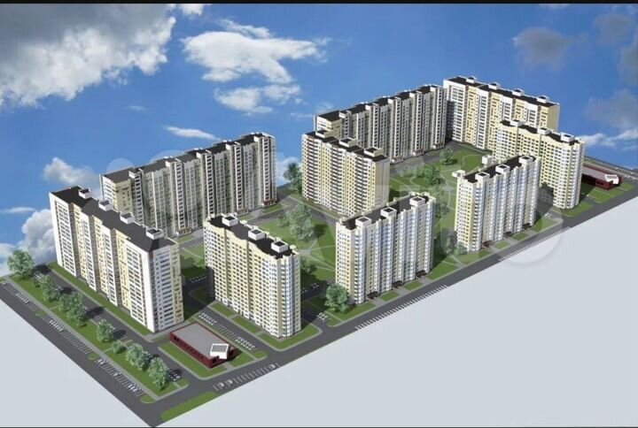 1-к. квартира, 44 м², 11/17 эт.