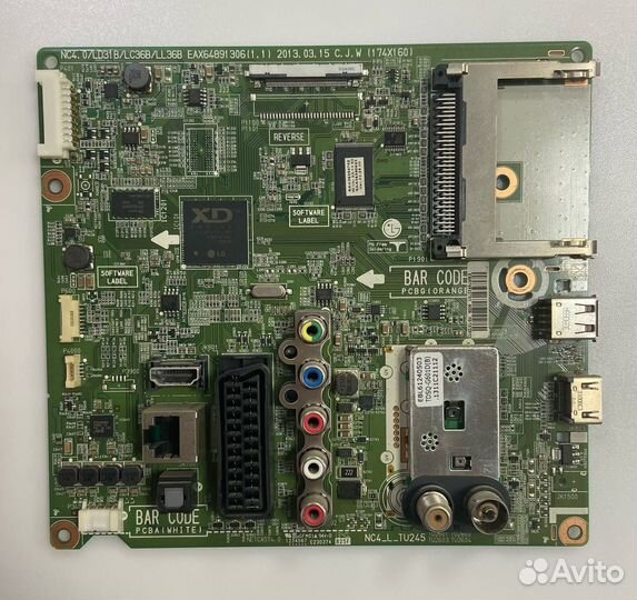 Телевизор LG 32LN540V в разборе