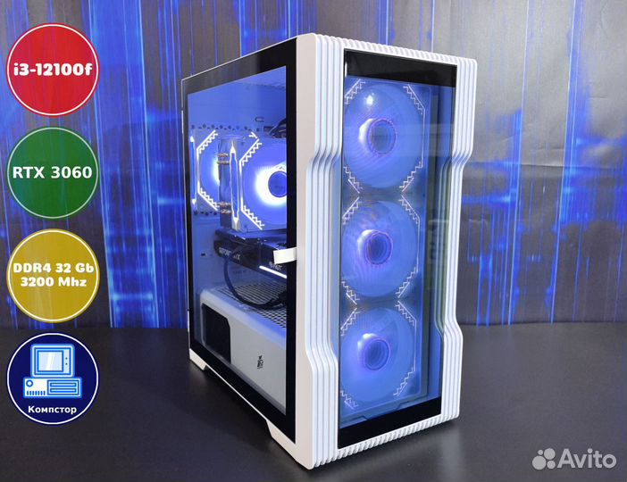 Сборки игровых пк i3-RTX3050-32DDR4-EFN7968042-H610