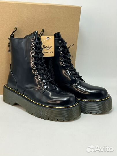 Ботинки Dr Martens на платфоме Осенние