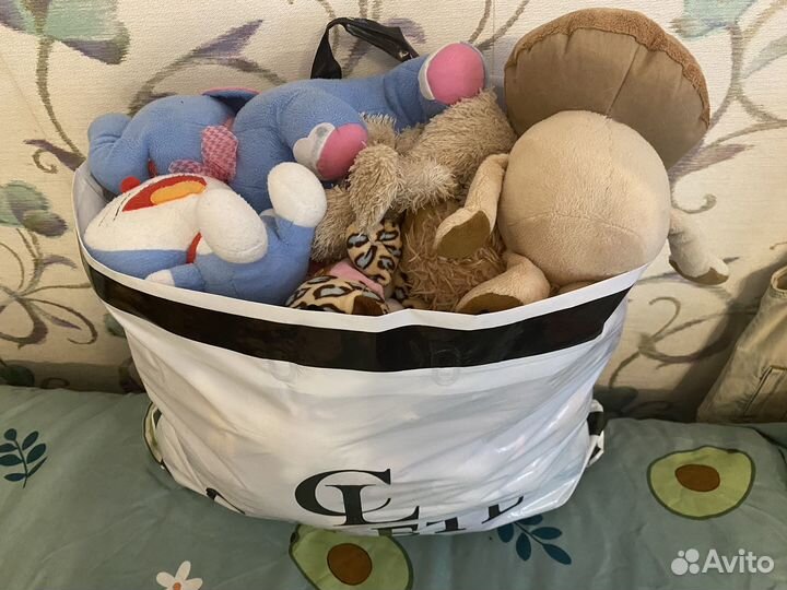 Мягкие игрушки пакетом