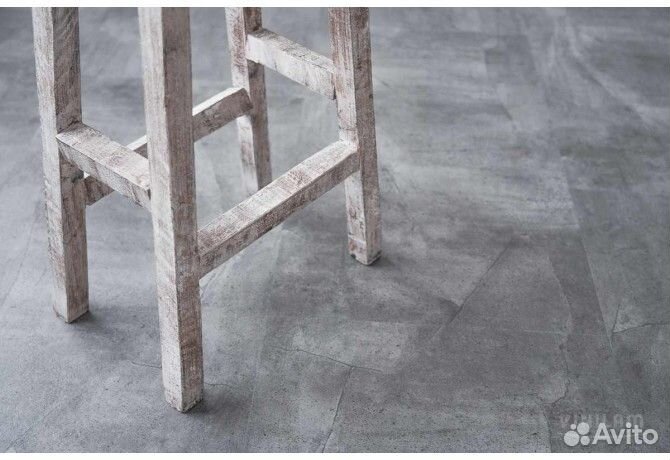 Виниловый ламинат ceramo vinilam stone Серый Бетон