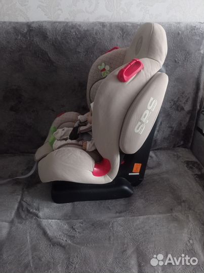 Автокресло 9-25кг с наклоном