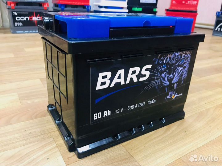 Аккумуляторы Bars Silver 60 гарантия 2 года