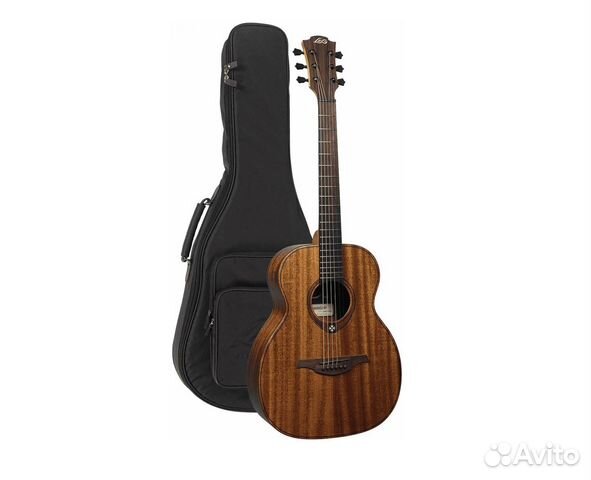 Акустическая гитара LAG Travel-KA из массива +Кейс