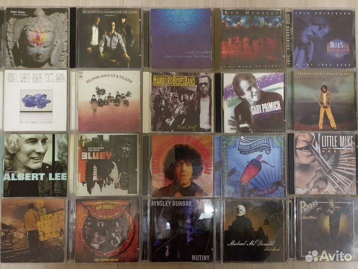 Аудиосд с блюзом,психоделикой, арт-роком 60-х, 70х