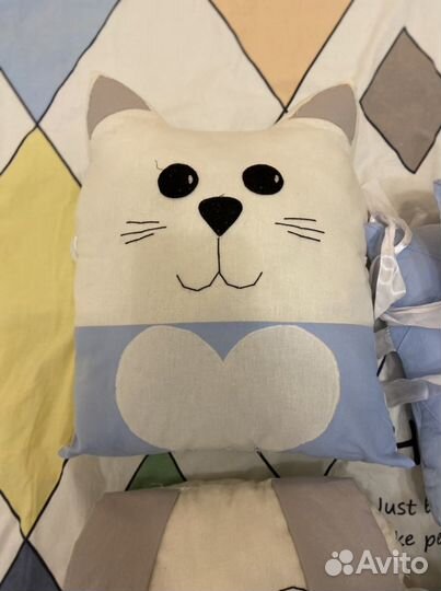 Бортики в детскую кроватку бу