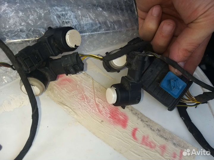 Проводка парктроников в сборе