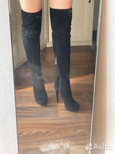 Сапоги ботфорты