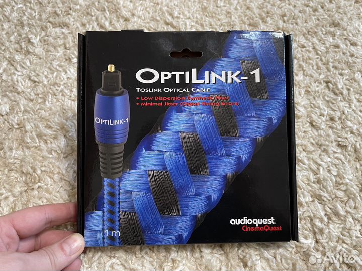 Оптика audioquest optilink-1