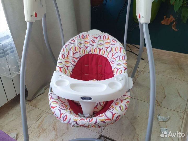 Детские электронные качели