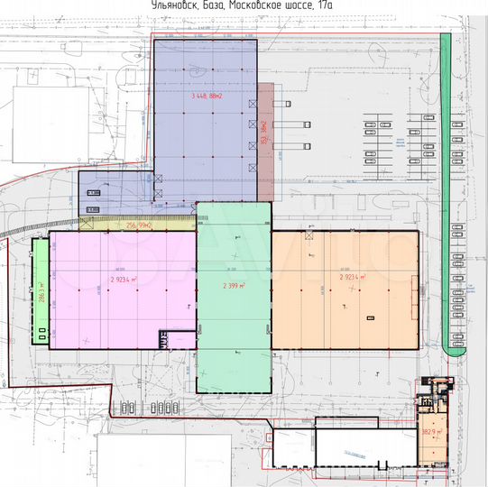 Склад, 2700 м²