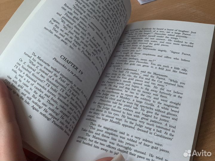 The adventure of Pinocchio