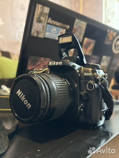 Зеркальный фотоаппарат nikon d200 +допы