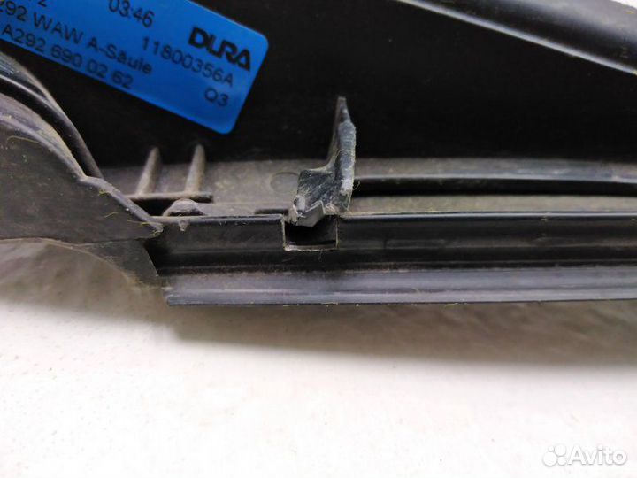 Молдинг лобового стекла Mercedes Gle 2015-2018