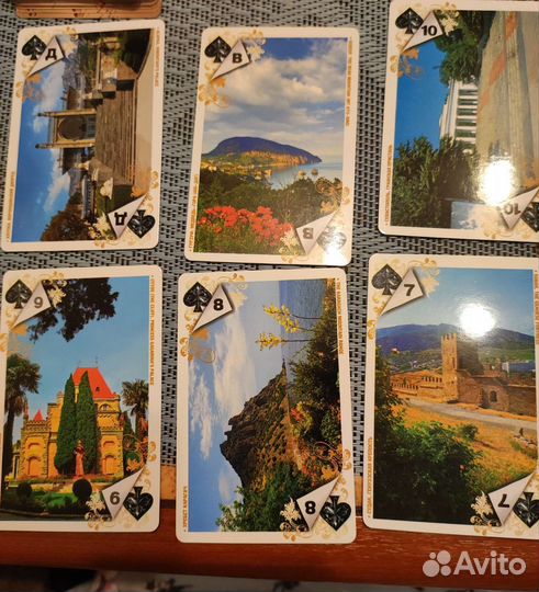 Карты игральные сувенирные 