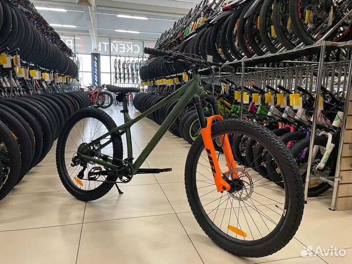 Велосипед horh root 27,5 Plus (2024) Matt Green-Or