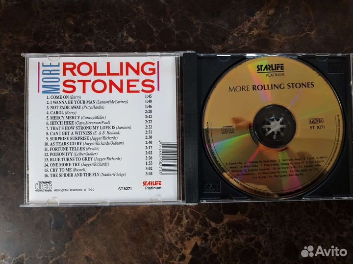 Cd диски группы Rolling Stones пр-тва Германия