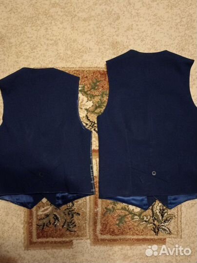 Жилетки для мальчика с 1 по 4 кл