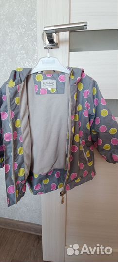 Курточка на флисе 80р