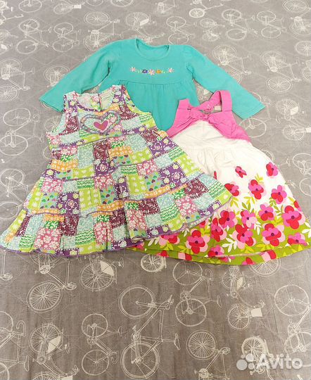 Детские вещи пакетом на девочку 86-104