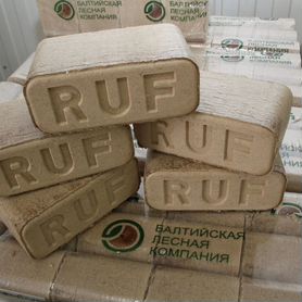 Топливные брикеты дубовые ruf (уп. 12 шт., 10кг)