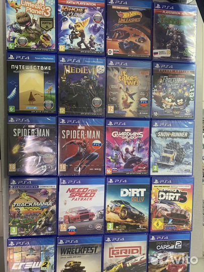 Sony PS4 игры