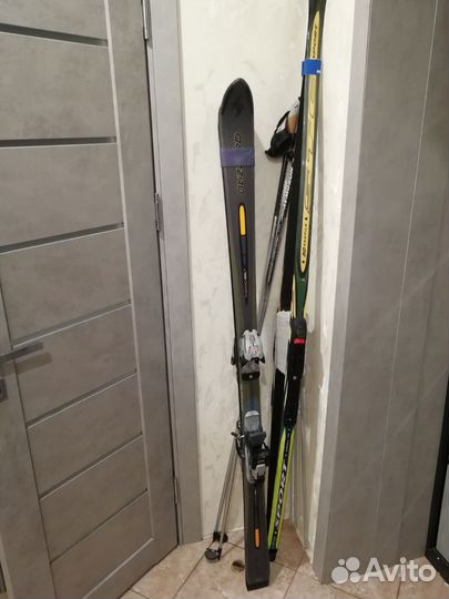 Горные лыжи 160 см blizzard thermo gel