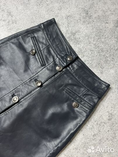 Кожаная юбка Uterque / 42(XS-S) / Оригинал