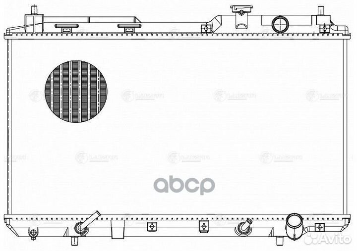 Радиатор охл. для а/м Honda CR-V (95) 2.0i ат