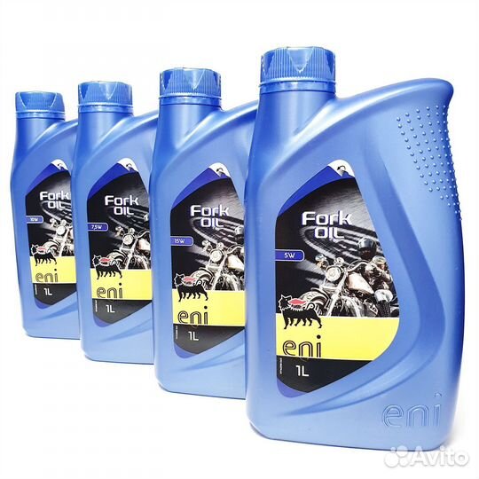Моторные и вилочные масла для мото фирмы ENI
