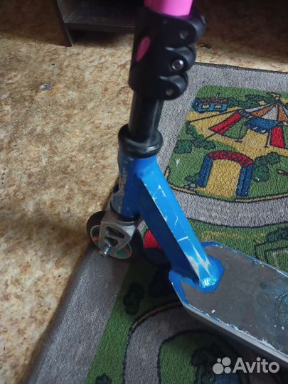 Трюковой самокат целый / по деталям