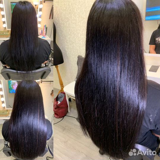 Биопротеиновые волосы+работа