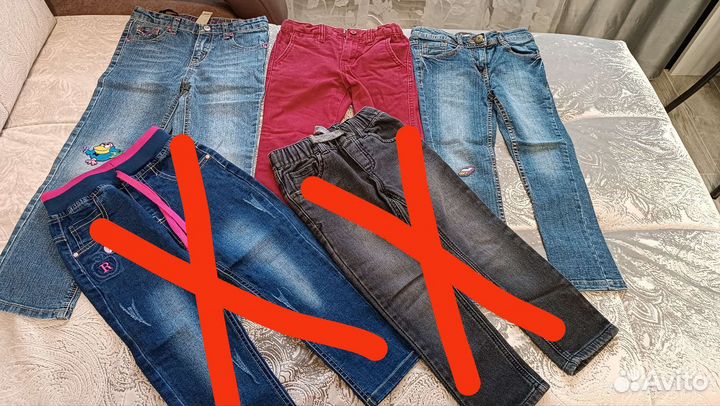 Штаны на девочку 104