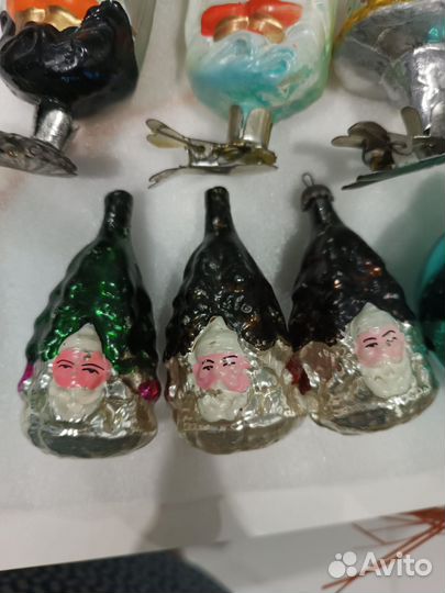 Елочные игрушки СССР