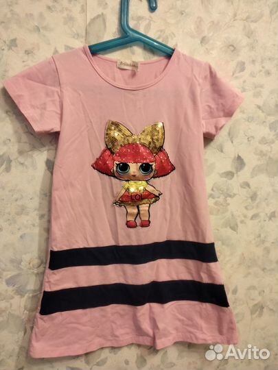 Пакет одежды для девочки р.128