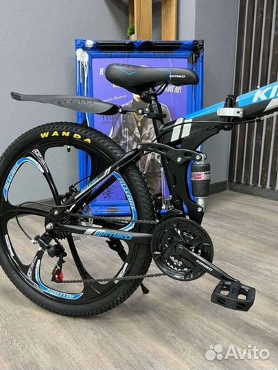 Велосипед складной на литых дисках